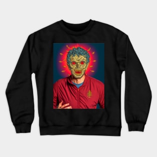 Comedian Mark Normand Retro Punk Zombie Art Crewneck Sweatshirt